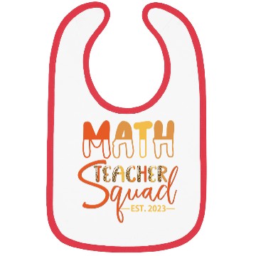Discover Math Teacher Squad EST. 2023 Bibs