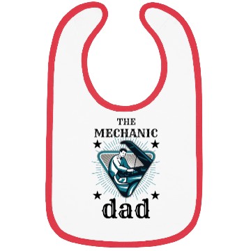 Discover The mechanic dad Bibs