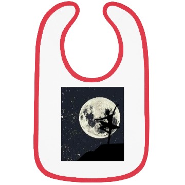 Discover Ballet Dancer Moonlight Ballet Instructor Gift Bibs