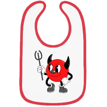 Discover little devil Halloween black Bibs
