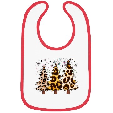 Discover Christmas trees, Leopard Christmas Trees, Winter Bibs