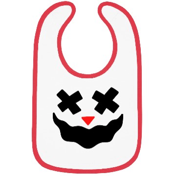 Discover Halloween Pumpkin Face Bibs