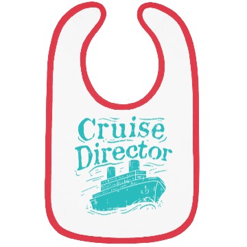 Discover Cruise Director Cruising Ship Holidays vacation Bibs