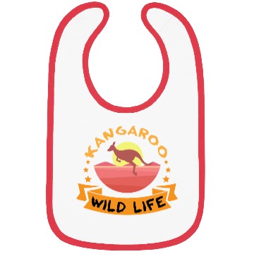 Discover Kangaroo Wild Life Bibs