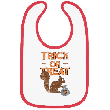 Discover Trick Or Treat Squirrel Bibs