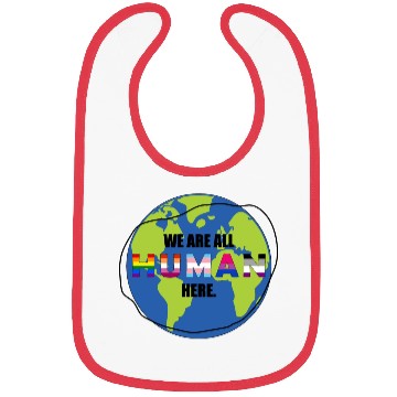 Discover we are all human Bibs