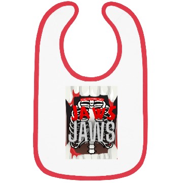 Discover Jaws Halloween Bibs