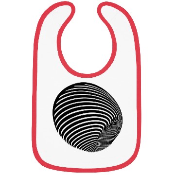 Discover Geometric Ball Roll With Stripes Bibs