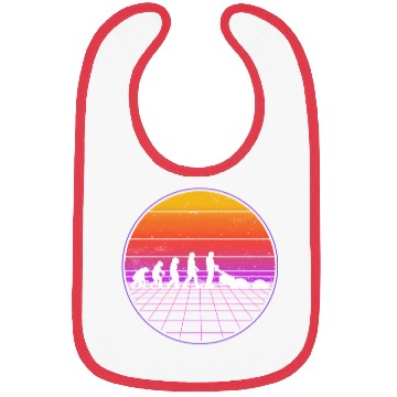 Discover Robotic Lawnmower Evolution Retro Bibs