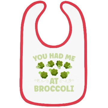 Discover You Had Me At Broccoli Vegetarian Vegetable Vegan Bibs