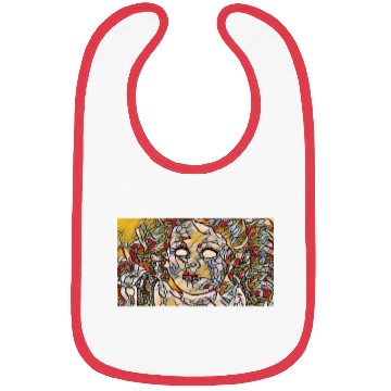 Discover Creepy Haunted Doll Tainted Bibs