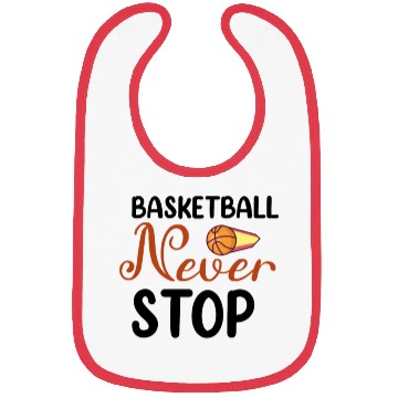 Discover Basketball Never Stop Bibs