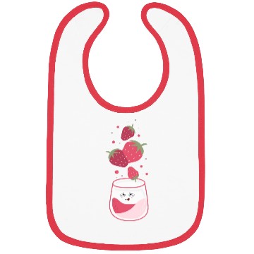 Discover Delicious Strawberry juice Bibs