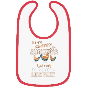 Discover Farmer Farm Animal Chicken Bibs