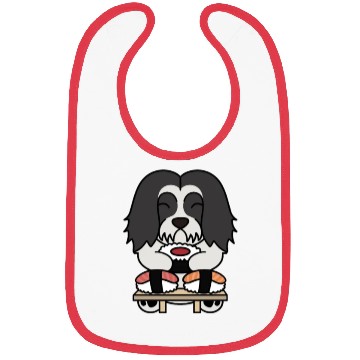 Discover Sushi Lover Lhasa Apso Bibs