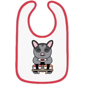 Discover Sushi Lover Sugar Glider Bibs
