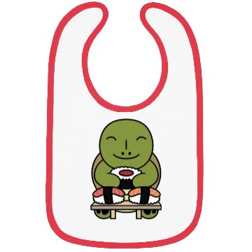 Discover Sushi Lover Tortoise Bibs