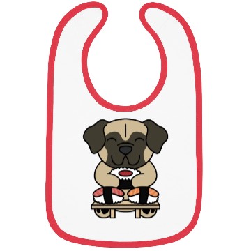 Discover Sushi Lover Bullmastiff Bibs