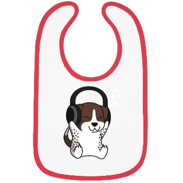 Discover Music Lover German Shorthaired Pointer Bibs