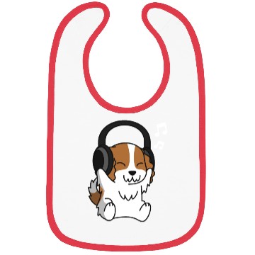 Discover Music Lover Cavalier King Charles Spaniel Bibs