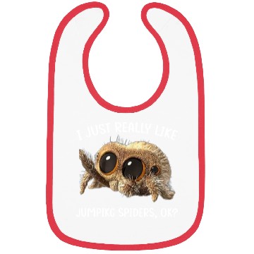 Discover Jumping Spiders Collectors Exotic Pet Collection Bibs