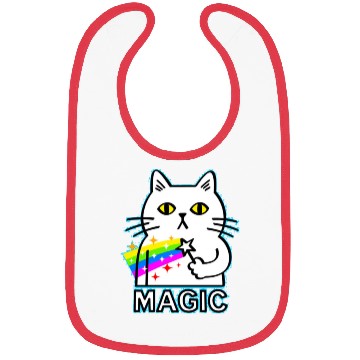Discover Magic Cat Bibs