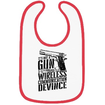 Discover it's not a gun It’s a high speed wireless Bibs