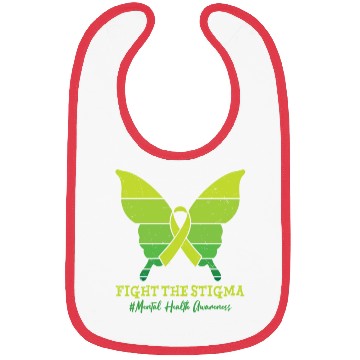 Discover Fight The Stigma Mental Health Awareness Bibs