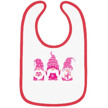Discover Gnome One Fights Alone Breast Cancer Awareness Bibs