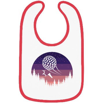 Discover Golf Retro Sunset Bibs
