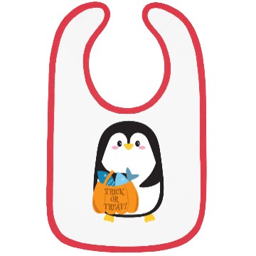 Discover Cute penguin on Halloween Bibs