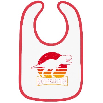 Discover Big Brother Rex Dinosaur Brothersaurus Rex Tyranno Bibs
