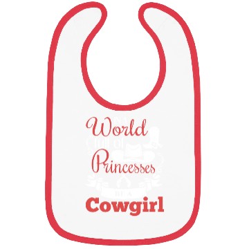 Discover Funnier Be A Cowgirl Saying Design Bibs