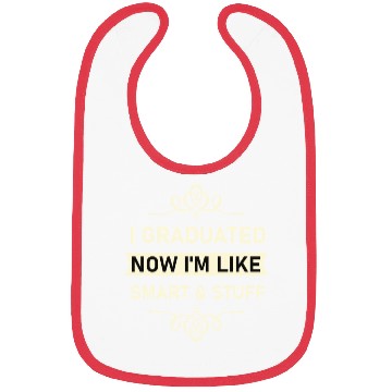 Discover Funny College High School Graduation Gift Senior Bibs