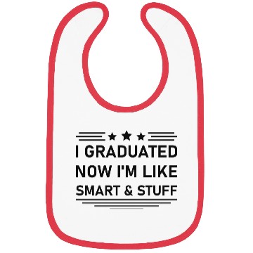 Discover Funny College High School Graduation Gift Senior Bibs