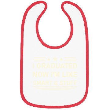 Discover Funny College High School Graduation Gift Senior Bibs