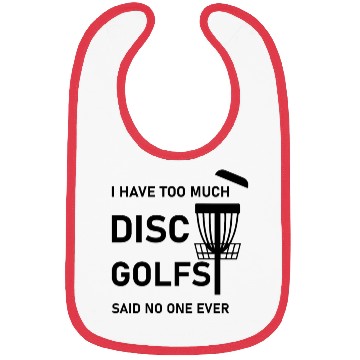 Discover Disc Golfing Funny Frisbee Golf Bibs