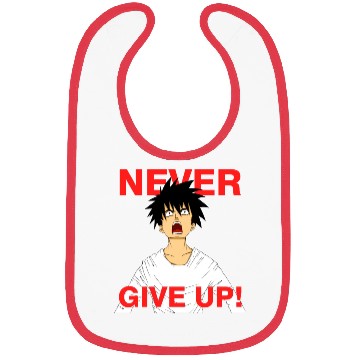 Discover Never Give Up Bibs