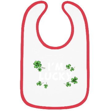 Discover Shamrock St. Patrick's Day I'm Lucky Bibs