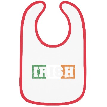 Discover Vintage Ireland Flag St. Patrick's Day Bibs