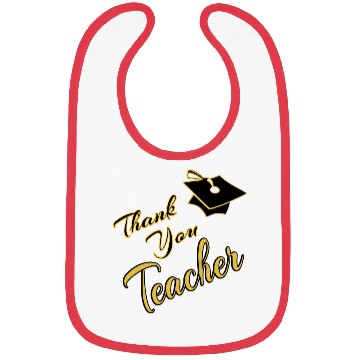 Discover Thank You Teacher Bibs