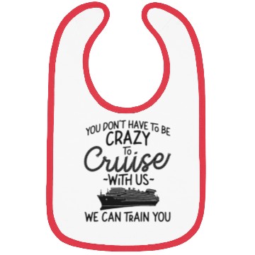 Discover Cruise Ship Vacation Girl Friends Bibs