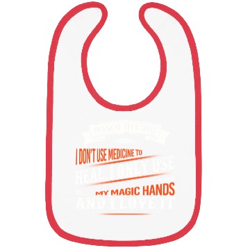 Discover Physical Therapist I Only Use My Hands To Heal Bibs