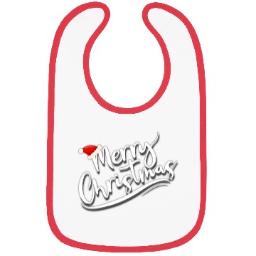 Discover Merry Christmas and Happy New Year Bibs