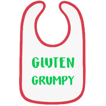 Discover Celiac Disease Warrior Gluten Makes Me Grumpy Bibs