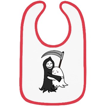 Discover Grim Reaper & Ghost Hug | Friendship | Azrael Bibs