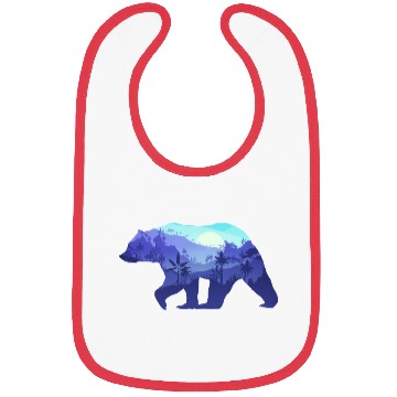 Discover Tropical Mountain Bear Bibs