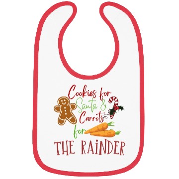 Discover Christmas Cookie Graphic Bibs