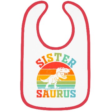 Discover Sistersaurus Sister Dinosaur Sister Saurus Sister Bibs