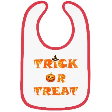 Discover Halloween Trick or treat Bibs